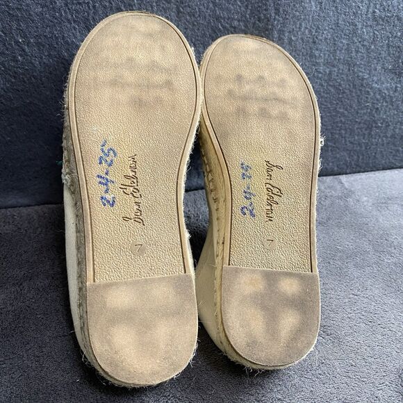 Sam Edelman espadrilles size 7M Beautiful birds embroidered Colorful 1-2 “ Soles - Picture 8 of 10